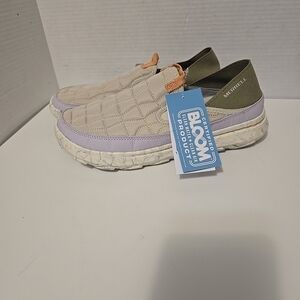 Merrell Women's Hut Moc 2 Moccasin, Moonbeam Multi NEW
